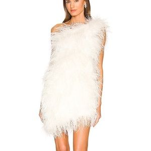 The Bar Andre Dress in white size 4 (would fit a size 2)